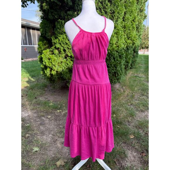 Old Navy Pink Girls Maxi Dress Size 18 XXL - Picture 2 of 4